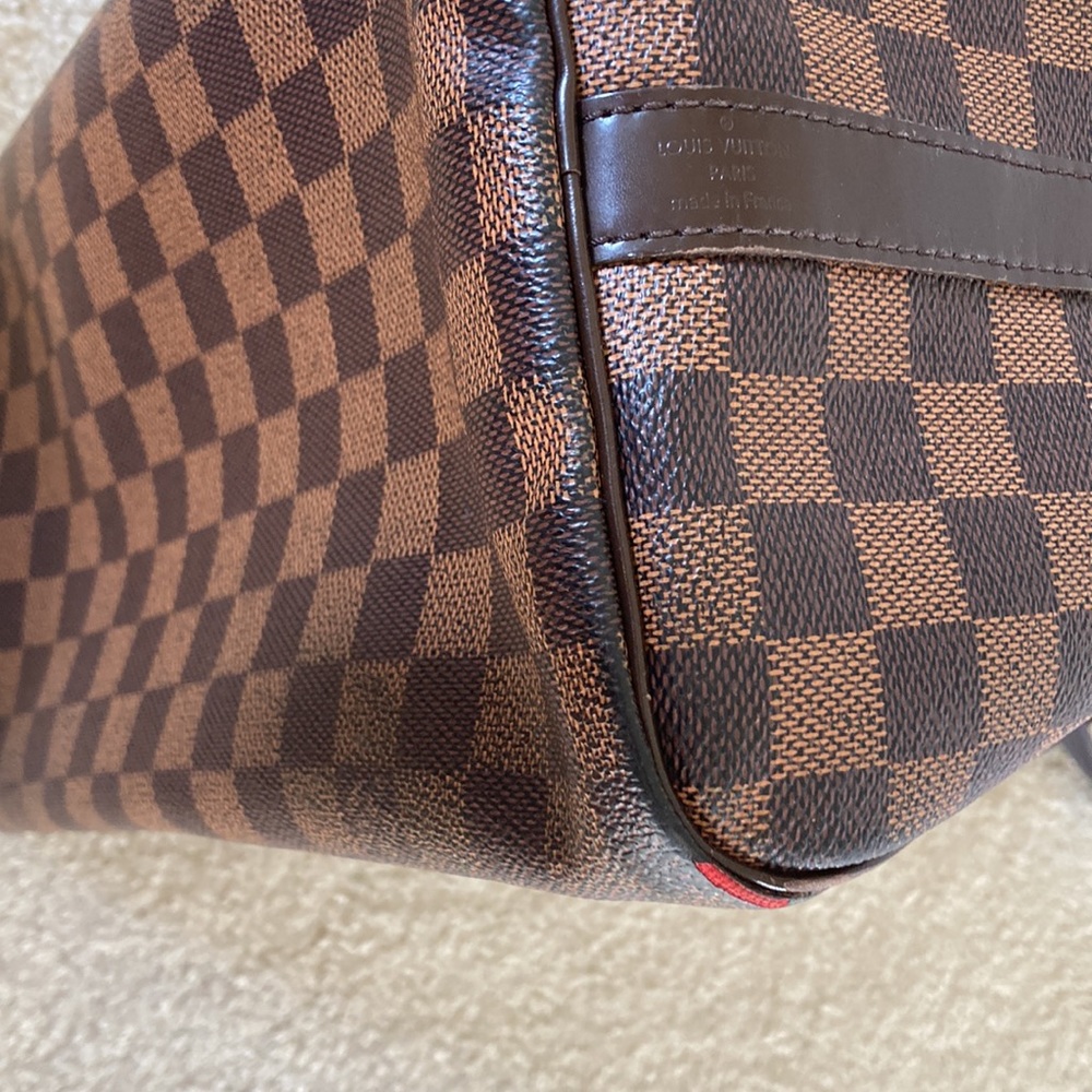 Louis Vuitton speedy 35 with strap. - Picture 7 of 10